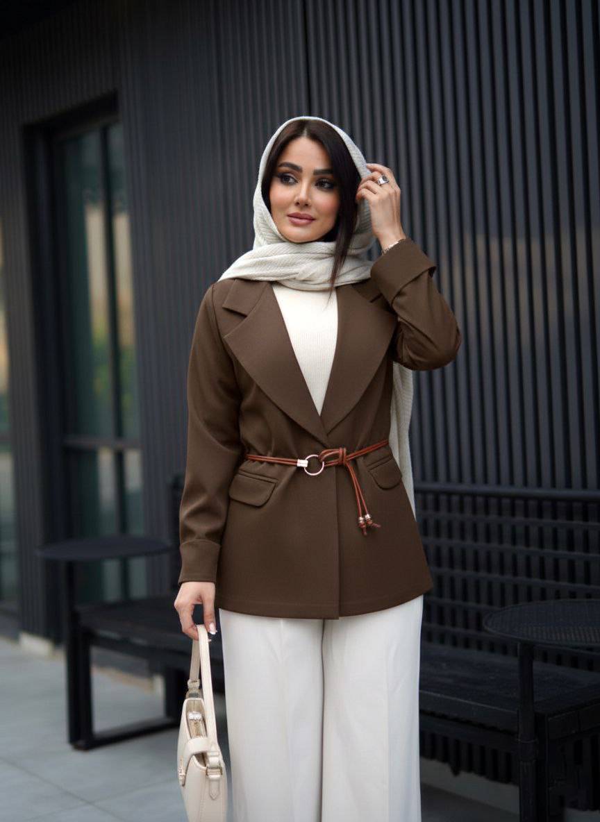 کت آلیس یقه انگلیسی زنانه (ضمانت اصالت) ارسال رایگان اصالت - Image 4