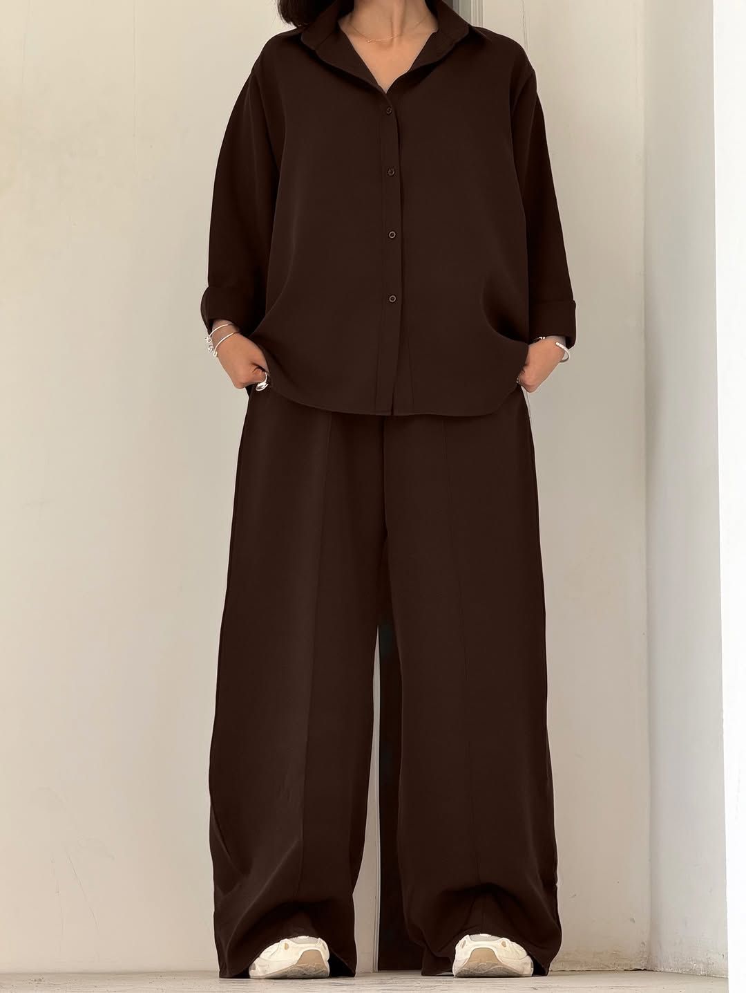 ست آوا شومیز شلوار اسپرت زنانه (ضمانت اصالت) ارسال رایگان - Image 3