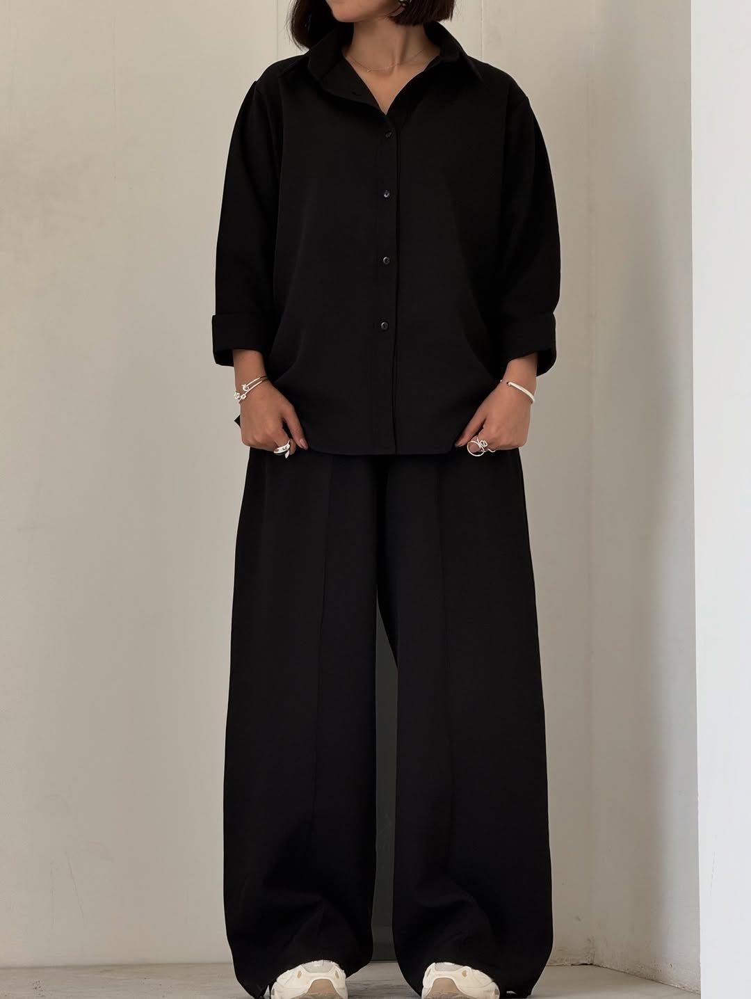 ست آوا شومیز شلوار اسپرت زنانه (ضمانت اصالت) ارسال رایگان - Image 5