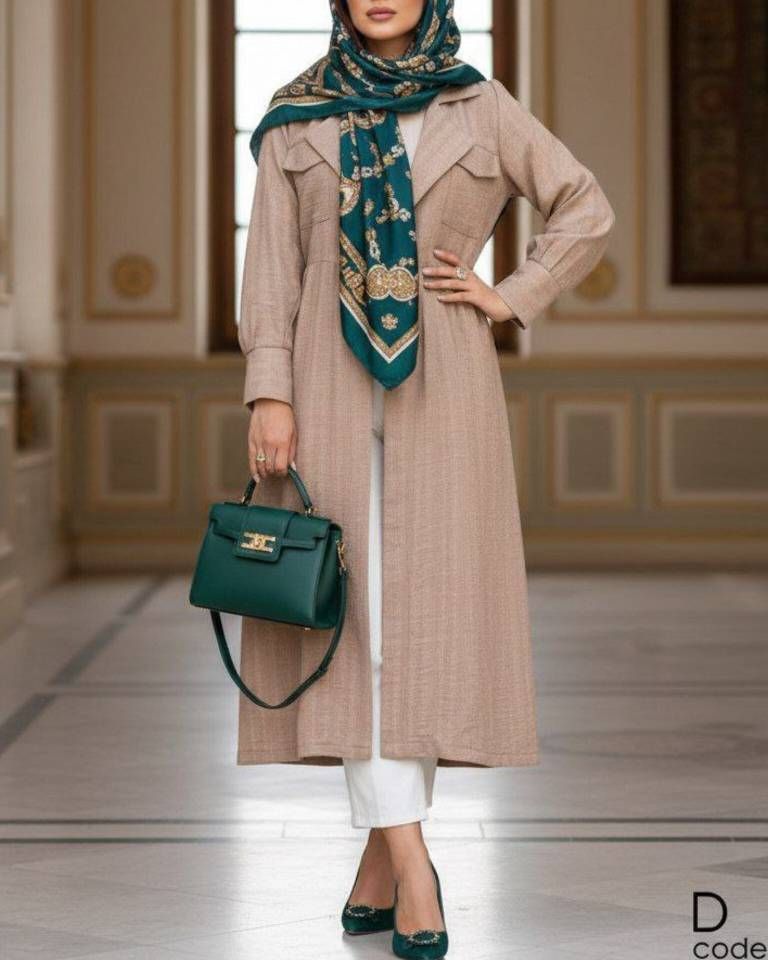 مانتو الگا کد 2406 زنانه خنک (ضمانت اصالت) ارسال رایگان - Image 5