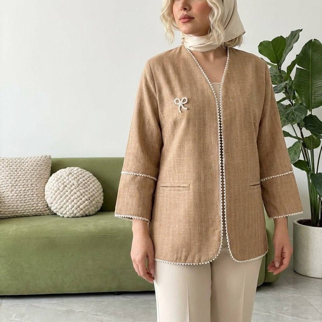 کت صوفیا ژاکارد زنانه (ضمانت اصالت) ارسال رایگان - Image 6