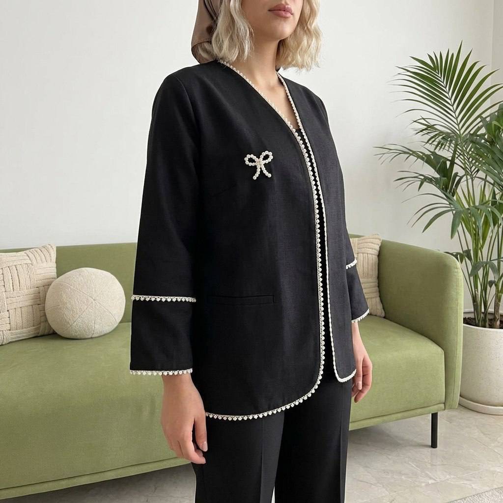 کت صوفیا ژاکارد زنانه (ضمانت اصالت) ارسال رایگان - Image 7