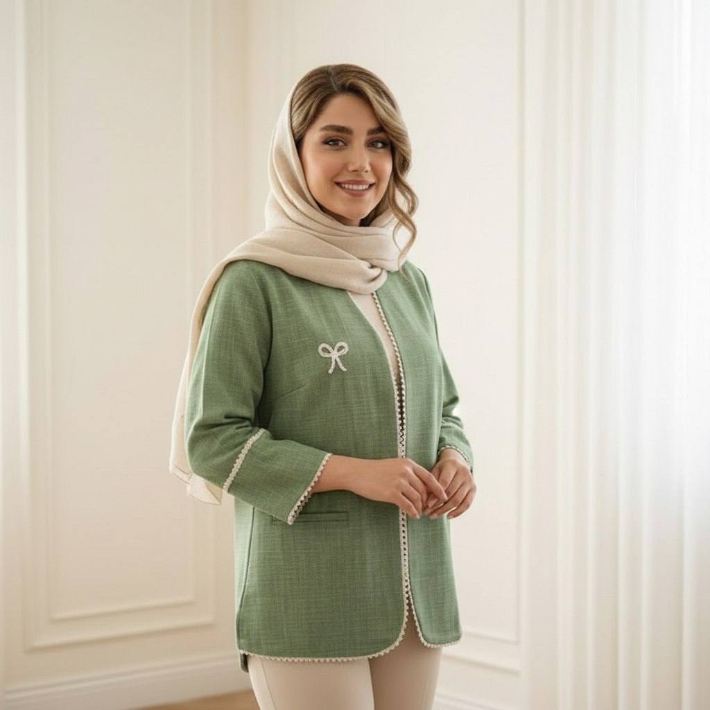 کت صوفیا ژاکارد زنانه (ضمانت اصالت) ارسال رایگان - Image 5