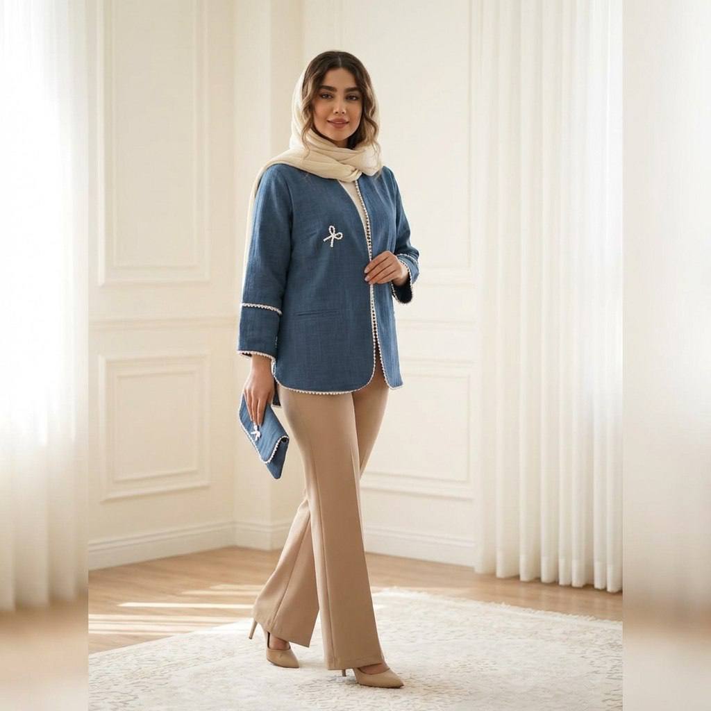 کت صوفیا ژاکارد زنانه (ضمانت اصالت) ارسال رایگان