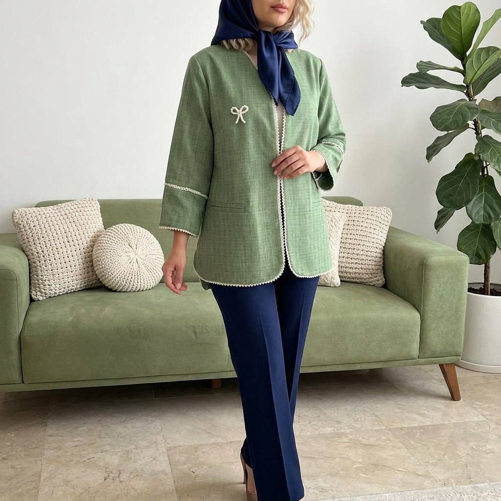 کت صوفیا ژاکارد زنانه (ضمانت اصالت) ارسال رایگان - Image 3