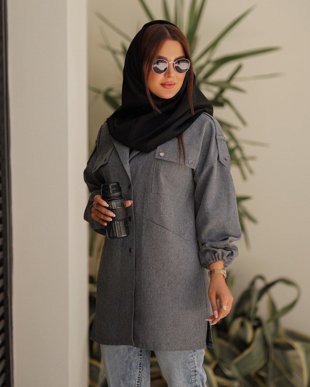 مانتو کوتاه پرشیا کد ۱۲۴ زنانه(ضمانت اصالت) ارسال رایگان - Image 3