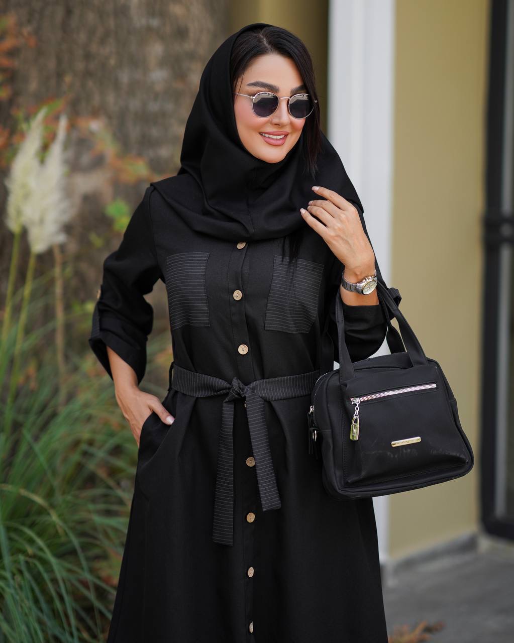 مانتو رعنا بلند زنانه کد ۱۵۶ (ضمانت اصالت) ارسال رایگان - Image 6