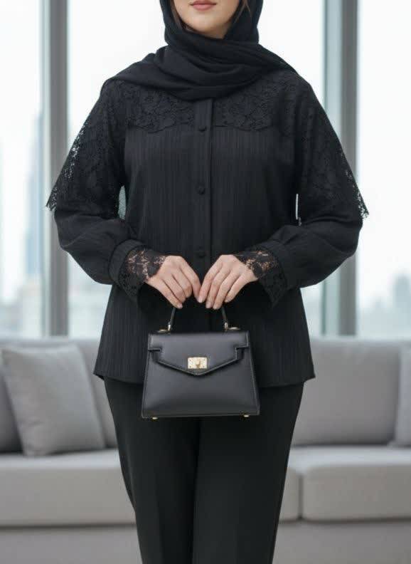 شومیز دلانا کد 1022 زنانه مجلسی (ضمانت اصالت) ارسال رایگان - Image 6