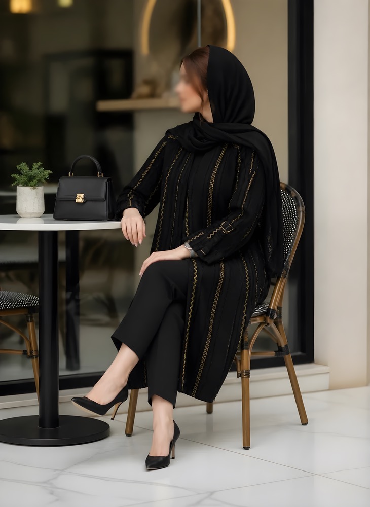 مانتو 0431 مجلسی زنانه (ضمانت اصالت) ارسال رایگان - Image 3