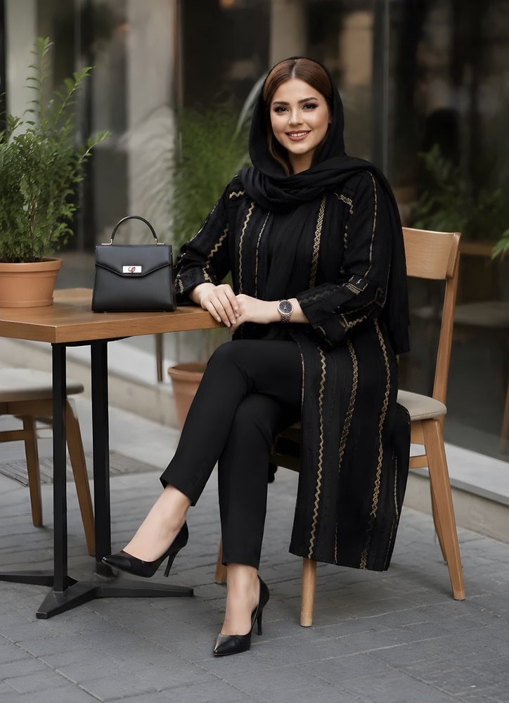 مانتو 0431 مجلسی زنانه (ضمانت اصالت) ارسال رایگان - Image 5