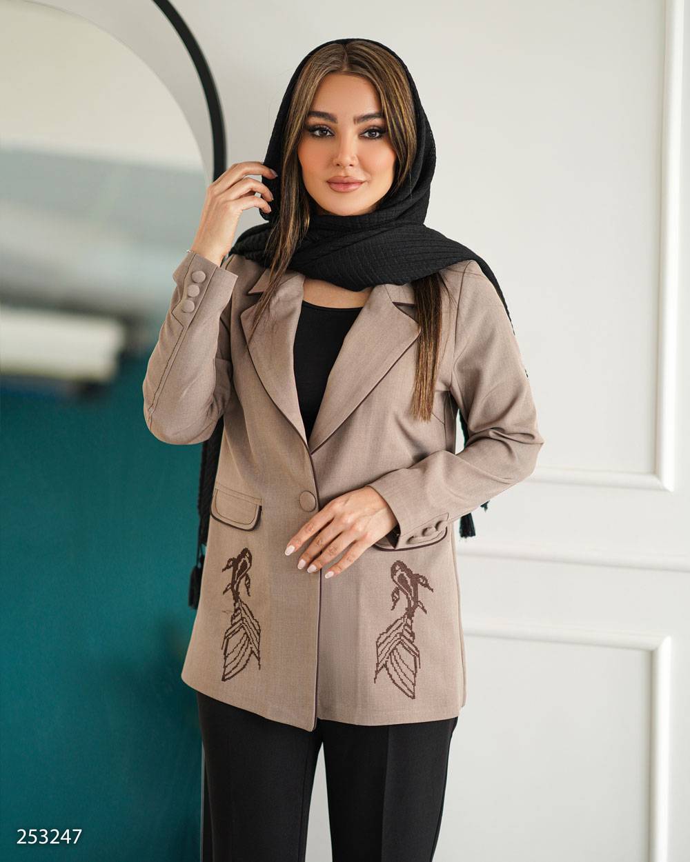 کت کاربیت ۲۵۳۲ گلدوزی زنانه(ضمانت اصالت) ارسال رایگان - Image 5