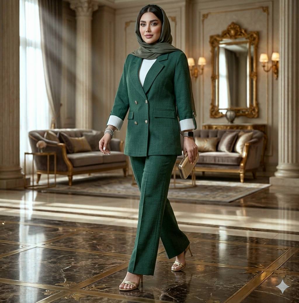 کتشلوار چوک 1576 زنانه خنک (ضمانت اصالت) ارسال رایگان - Image 7