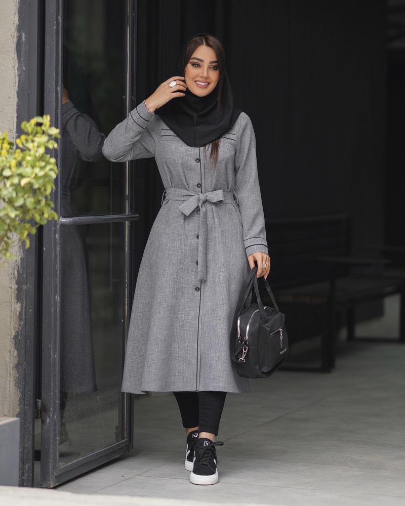 مانتو شمیم ۱۷۲ اداری دانشجویی زنانه (ضمانت اصالت) ارسال رایگان - Image 10