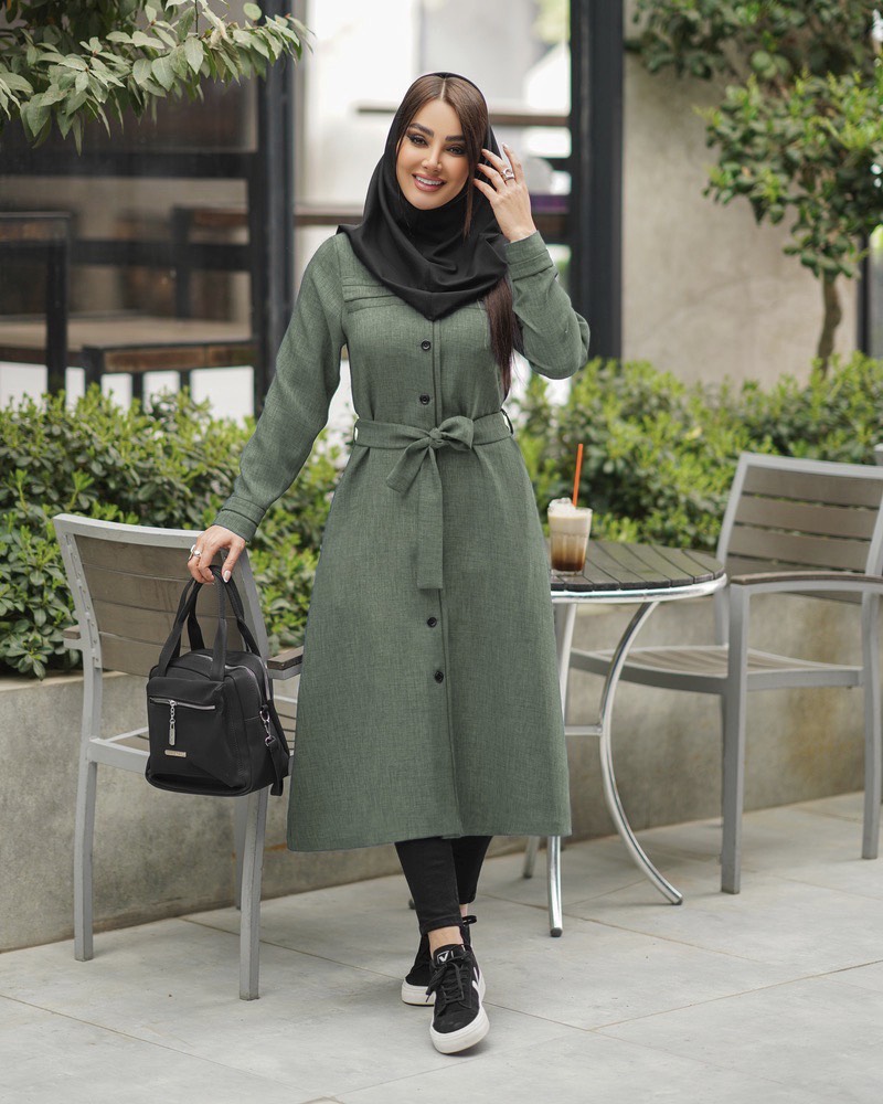 مانتو شمیم ۱۷۲ اداری دانشجویی زنانه (ضمانت اصالت) ارسال رایگان - Image 8