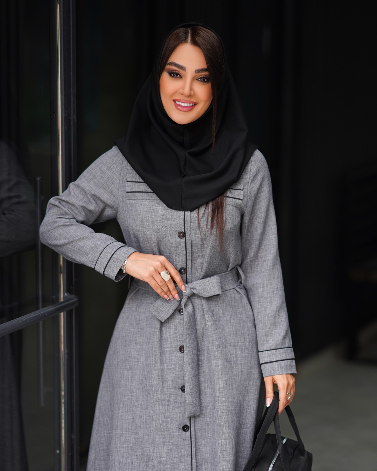 مانتو شمیم ۱۷۲ اداری دانشجویی زنانه (ضمانت اصالت) ارسال رایگان - Image 11