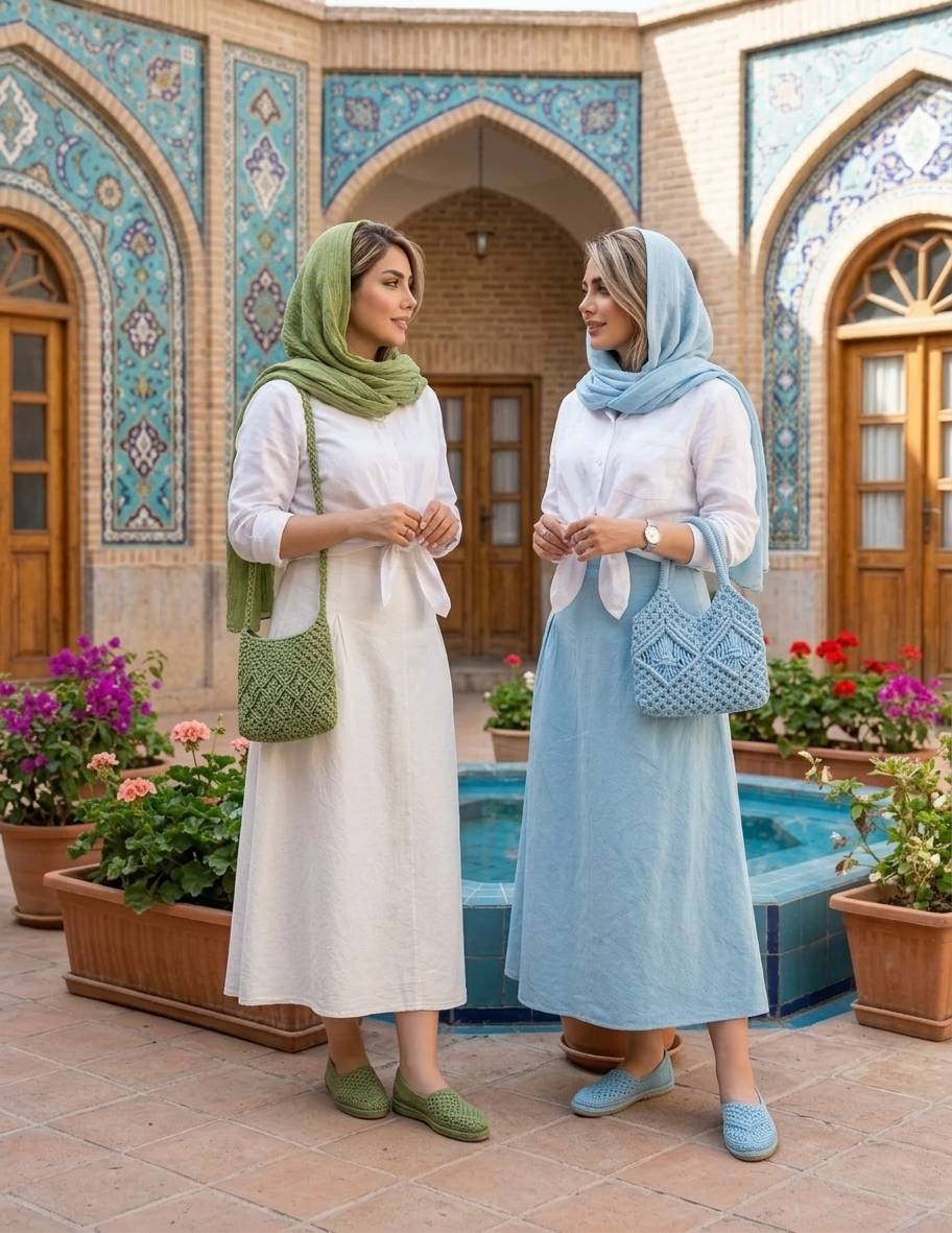 دامن الی سبک خنک زنانه (ضمانت اصالت) ارسال رایگان - Image 3