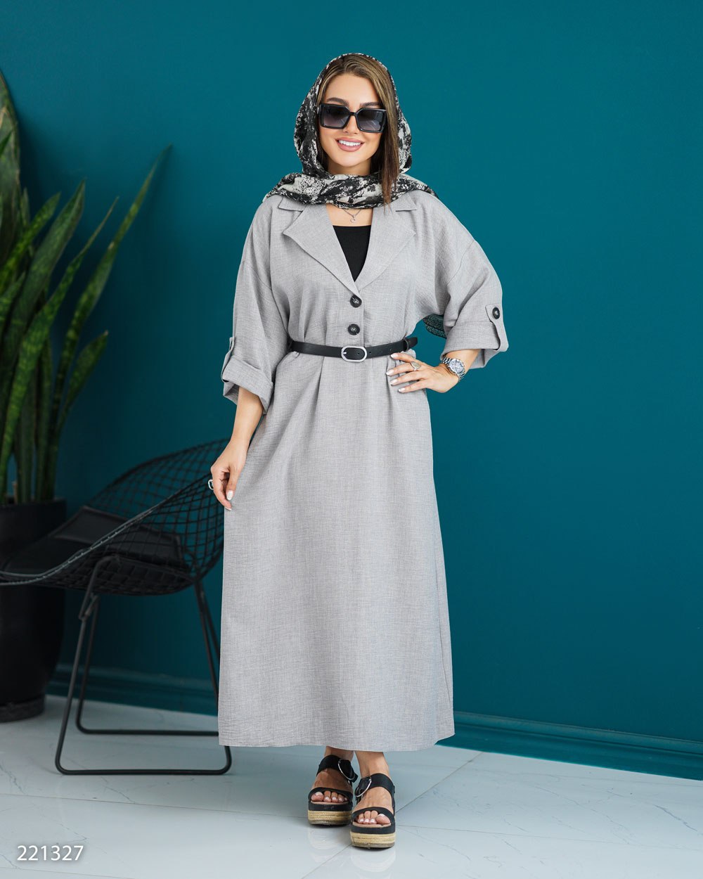 کفتان مدل مهتاج 2213 خنک زنانه(ضمانت اصالت ) ارسال رایگان - Image 5
