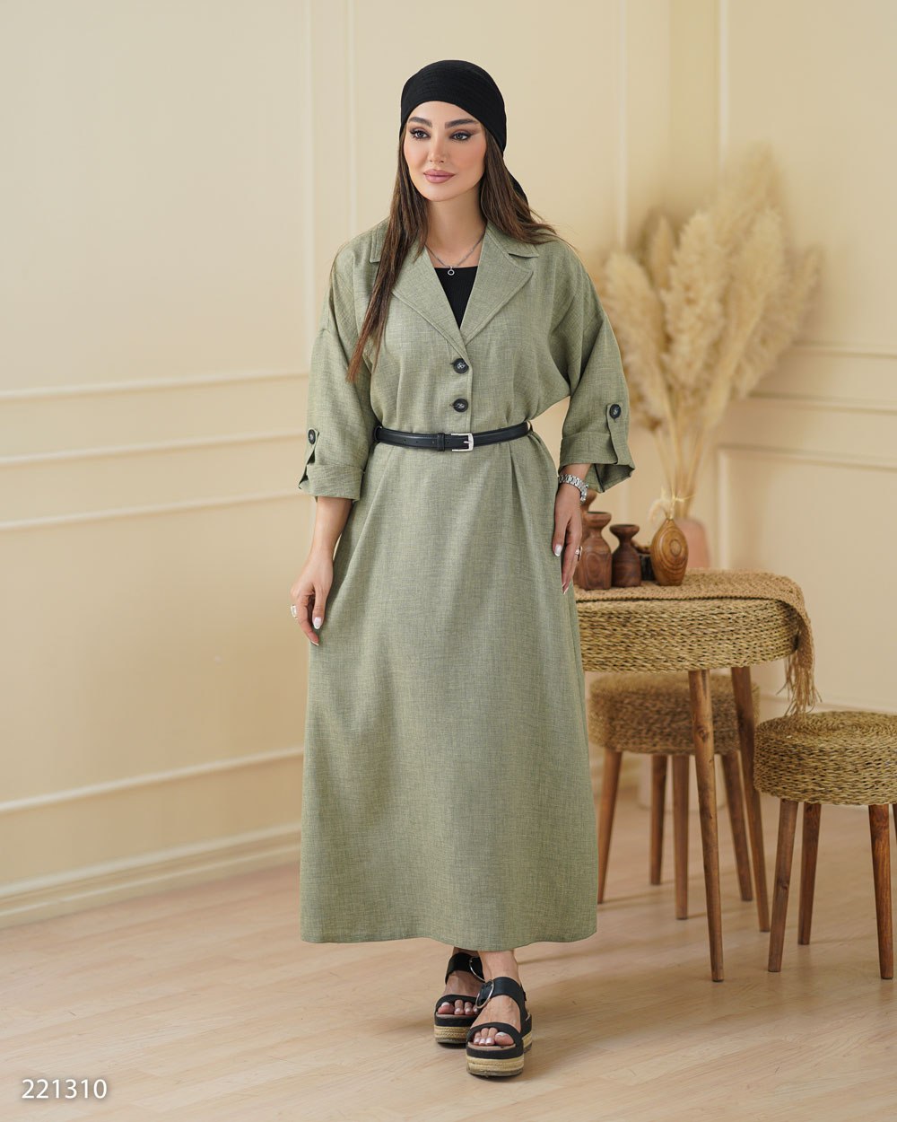 کفتان مدل مهتاج 2213 خنک زنانه(ضمانت اصالت ) ارسال رایگان - Image 3