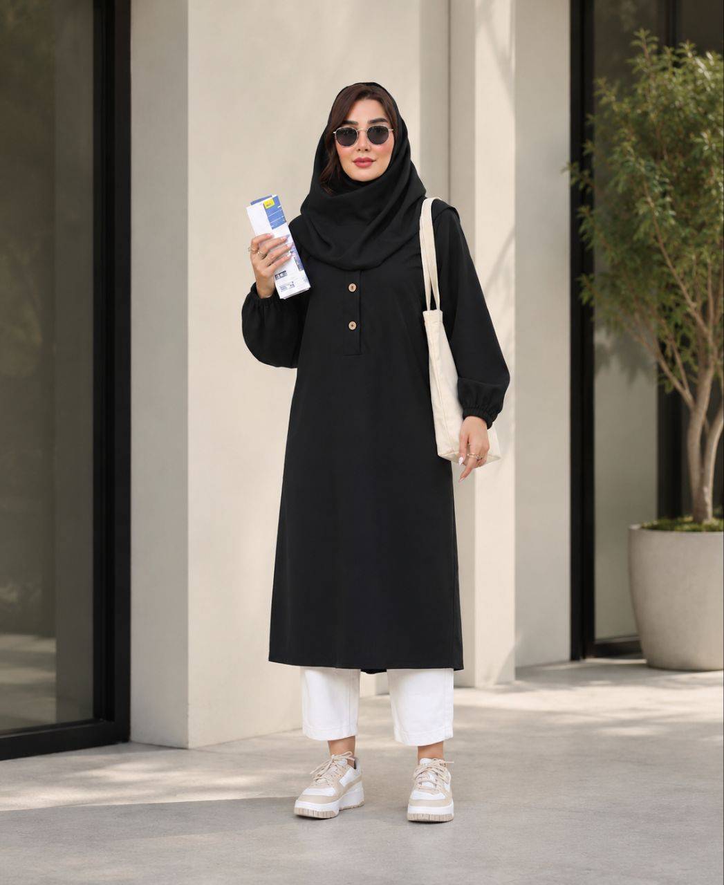 مانتو دانشجویی مدل کادین زنانه (ضمانت اصالت) ارسال رایگان - Image 3