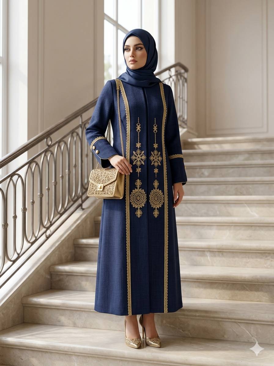 مانتو آوا 2049 زنانه مجلسی (ضمانت اصالت) ارسال رایگان - Image 2
