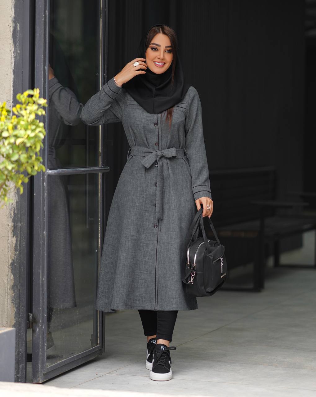 مانتو شمیم ۱۷۲ اداری دانشجویی زنانه (ضمانت اصالت) ارسال رایگان - Image 2