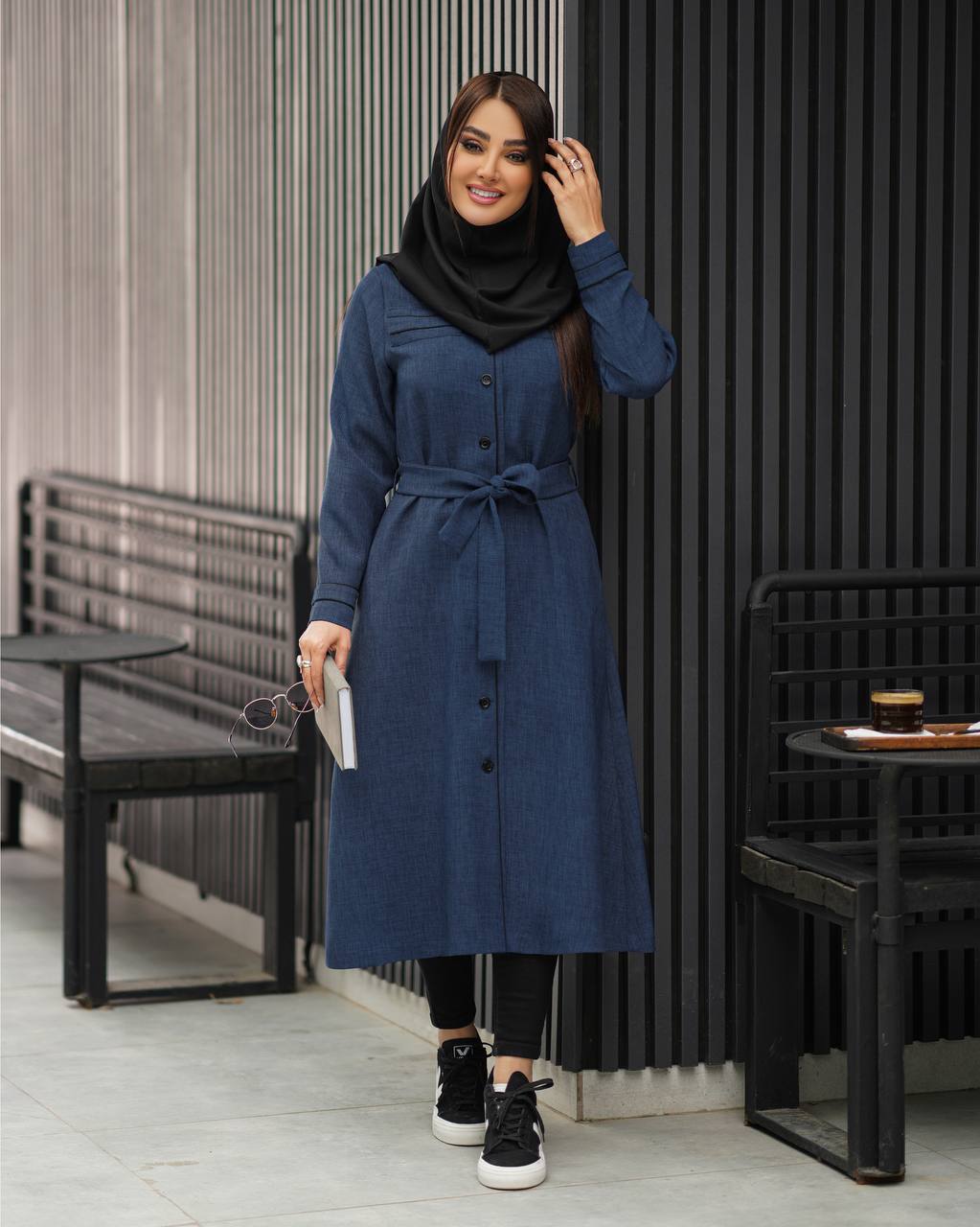 مانتو شمیم ۱۷۲ اداری دانشجویی زنانه (ضمانت اصالت) ارسال رایگان - Image 14