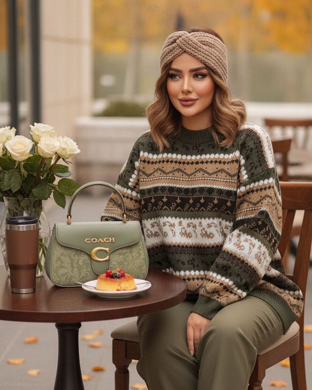 پلیور بافت سرخپوستی رایکا زنانه (ضمانت اصالت) ارسال رایگان - Image 8