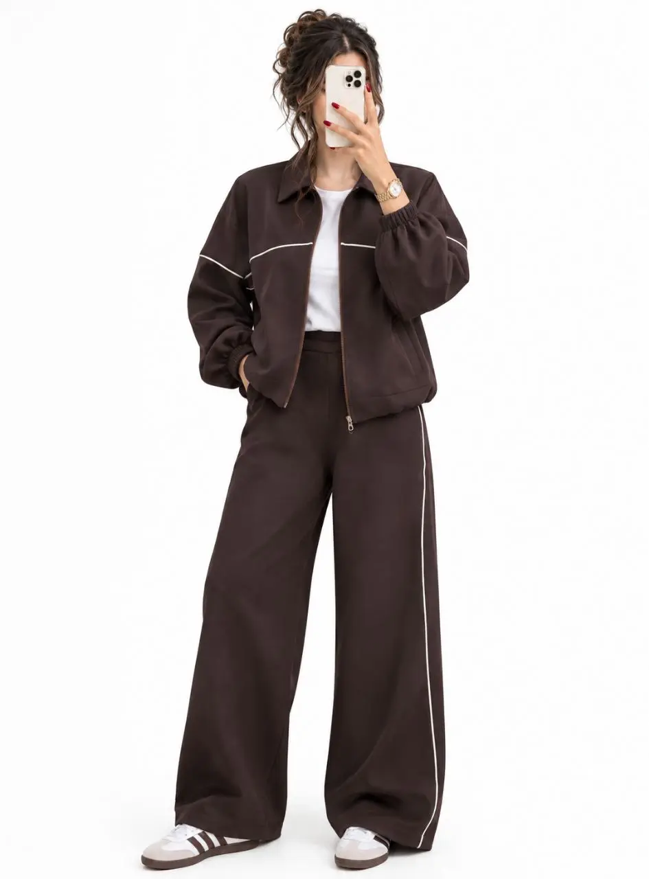 سویشرت شلوار روجی زنانه (ضمانت اصالت) ارسال رایگان - تصویر 7